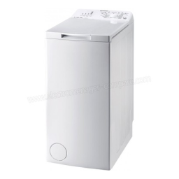 Indesit ITW A 51151 (W) FR Washing machine Manuel utilisateur | Fixfr