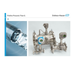 Endres+Hauser Proline Prosonic Flow G 300 HART Mode d'emploi