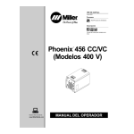 Miller PHOENIX 456 400V AC CE Manuel utilisateur