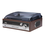 Denver VPR-190 Retro turntable Manuel utilisateur