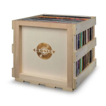 Crosley AC1017A STACKABLE RECORD STORAGE CRATE Manuel utilisateur