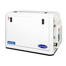 Solé Diesel 60 GTA/GTAC Marine Generator Manuel utilisateur | Fixfr
