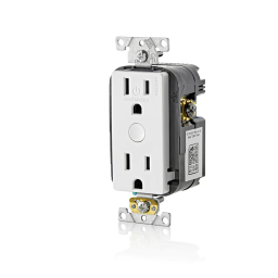 Leviton D215R-1BW Decora Smart Wi-Fi Tamper-Resistant Outlet 2nd Generation Installation manuel | Fixfr