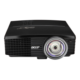Acer S5201 Projector Guide de démarrage rapide | Fixfr