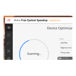 AVIRA System Speedup 2012 Mode d'emploi