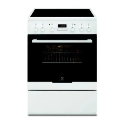 Electrolux EKC64500OW Cuisinière Manuel utilisateur | Fixfr