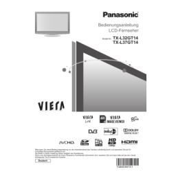 Panasonic TXL37GT14 Operating instrustions | Fixfr