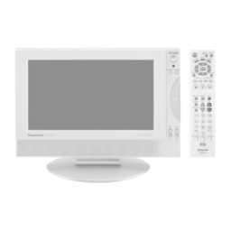 Panasonic TC-11LV1 : Mode d'emploi + Chat IA | Fixfr
