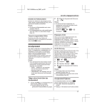 Panasonic KX-TU311 EX Manuel utilisateur | AI Chat &amp; PDF Access