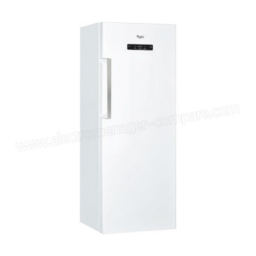 Whirlpool WVA35993 NFW Freezer Manuel utilisateur | Fixfr