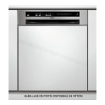 Whirlpool ADG 8442 IX Dishwasher Manuel utilisateur