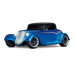 Traxxas 1933 Hot Rod Coupe Manuel utilisateur