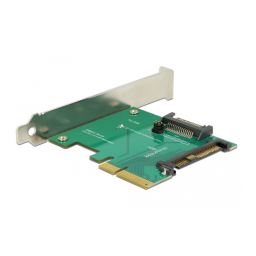 DeLOCK 89673 PCI Express x4 Card > 1 x internal U.2 NVMe SFF-8639 male Fiche technique | Fixfr