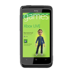 HTC 7 Trophy vodafone Manuel utilisateur | Fixfr