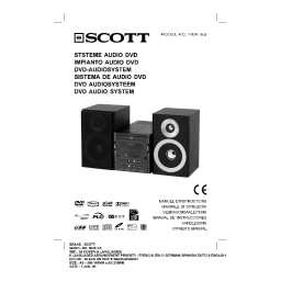 Scott MX918VR/MX928VR: Manuel d'utilisation | AI chat | Fixfr