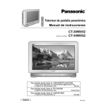 Panasonic TH65XVS30U Operating instrustions