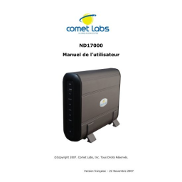 Comet Labs Série ND : Manuel d'Utilisation + IA Chat | Fixfr