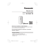 Panasonic KXTG8561SL Operating instrustions