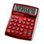 Citizen CDC-80RD calculator Fiche technique