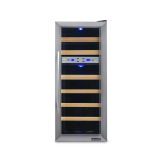 NewAir AW-211ED-REM Remanufactured 21 Bottle Freestanding Dual Zone Wine Fridge, Quiet Operation  Manuel utilisateur