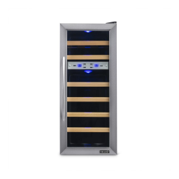 NewAir AW-211ED-REM Remanufactured 21 Bottle Freestanding Dual Zone Wine Fridge, Quiet Operation  Manuel utilisateur | Fixfr