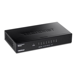 Trendnet TEG-S83 8-Port Gigabit Desktop Switch Fiche technique | Fixfr