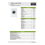 ECO7L 1252 EU.M Fiche produit Lave-linge | AI Chat
