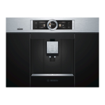 Bosch CTL636ES1/07 Built-In Fully Automatic Coffee Machine Mode d'emploi