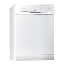 Whirlpool ADP 5553 WH Dishwasher Manuel utilisateur | Fixfr