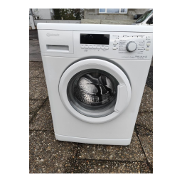 Bauknecht PRESTIGE 1660 Washing machine Manuel utilisateur | Fixfr