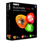 Nero COVERDESIGNER MULTIMEDIA SUITE 10 Manuel utilisateur