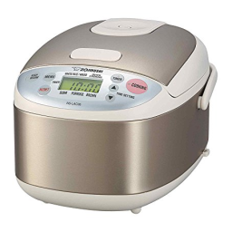 Zojirushi NS-LAC05 Manuel utilisateur | Fixfr