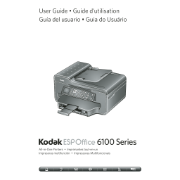 Kodak ESP OFFICE 6100 Manuel utilisateur | Fixfr