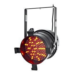 Stairville LED Par64 MKII RGBA 10mm black Mode d'emploi | Fixfr