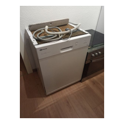 Bauknecht GSFS 5420 WS Dishwasher Manuel utilisateur | Fixfr