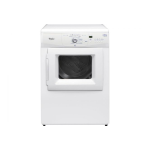 Whirlpool AWZ 3797 Dryer Manuel utilisateur