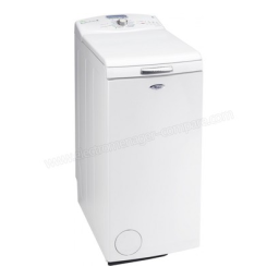 Whirlpool AWE 9850 GG Washing machine Manuel utilisateur | Fixfr