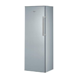 Whirlpool WVE1863 NF TS Freezer Manuel utilisateur | Fixfr