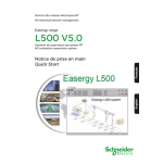 Schneider Electric Easergy L500 Mode d'emploi