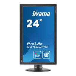iiyama PROLITE B2776HDS Manuel utilisateur | Fixfr