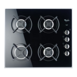 Whirlpool AKM 407/NB Hob Manuel utilisateur