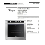 Whirlpool AKZM 6550/IXL Oven Manuel utilisateur