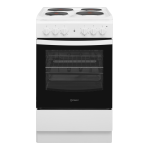 Indesit IS5E4KHW/MEA Cooker Manuel utilisateur