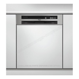 Whirlpool ADG 8720 IX Dishwasher Manuel utilisateur | Fixfr