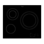 Whirlpool AKT 803/NE Hob Manuel utilisateur