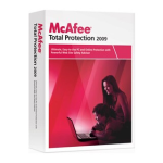 McAfee Total Protection 2009 Manuel utilisateur