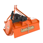 Land Pride RTR05 Series Rotary Tillers Manuel utilisateur