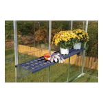 Palram 700550 Twin Shelf Greenhouse Kit Manuel utilisateur