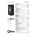 QLIMA Ronda 110 S-line Pellet heater Manuel utilisateur