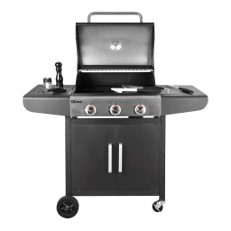 QLIMA OKG103 BBQ gas Manuel utilisateur | Fixfr